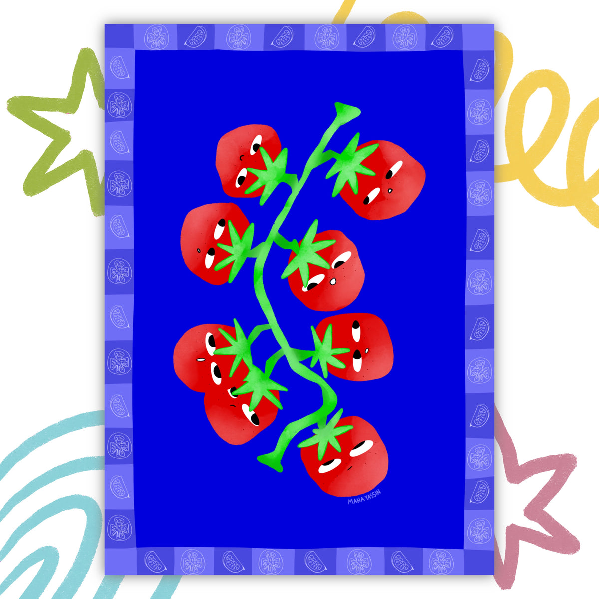 Tamatem Poster (Salad Series #1)