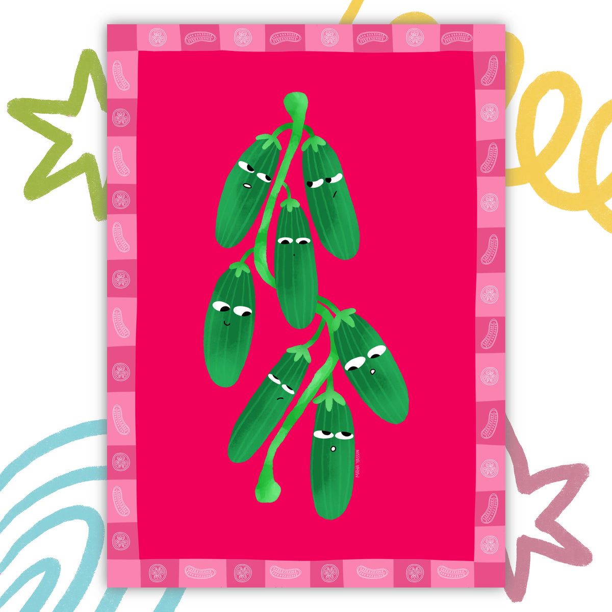 Kheyar Poster (Salad Series #2)