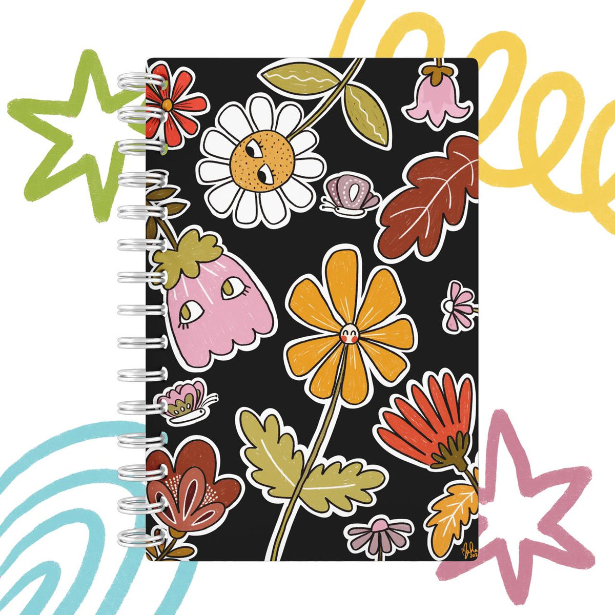 Flower Garden Notebook