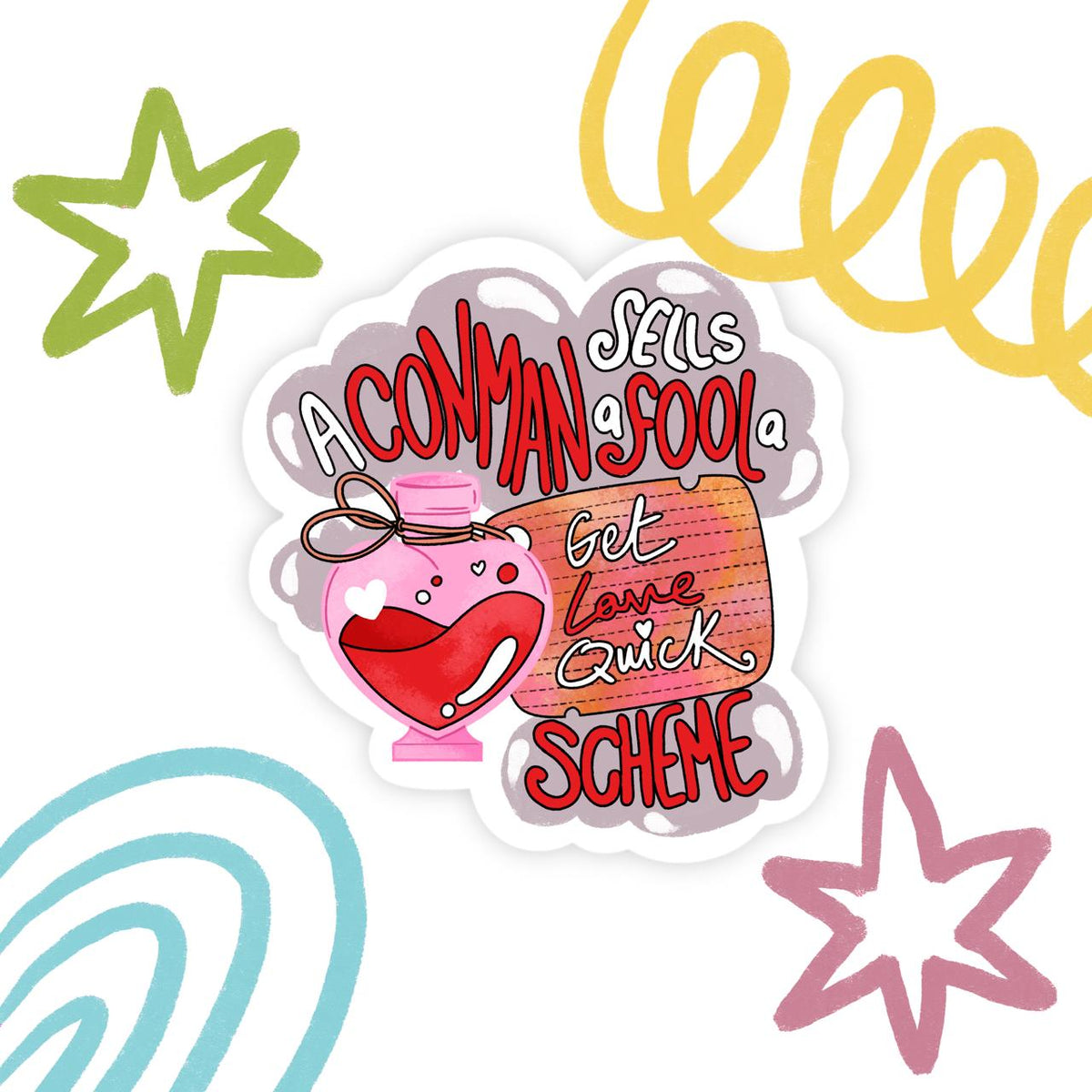 Get Love Quick Sticker
