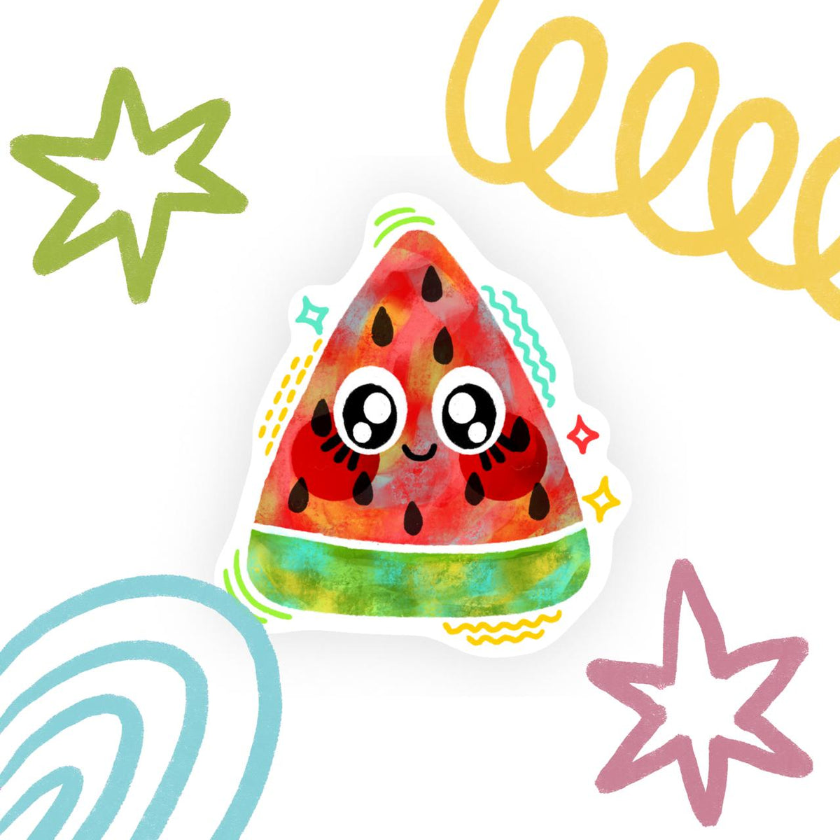 Watermelon Sticker
