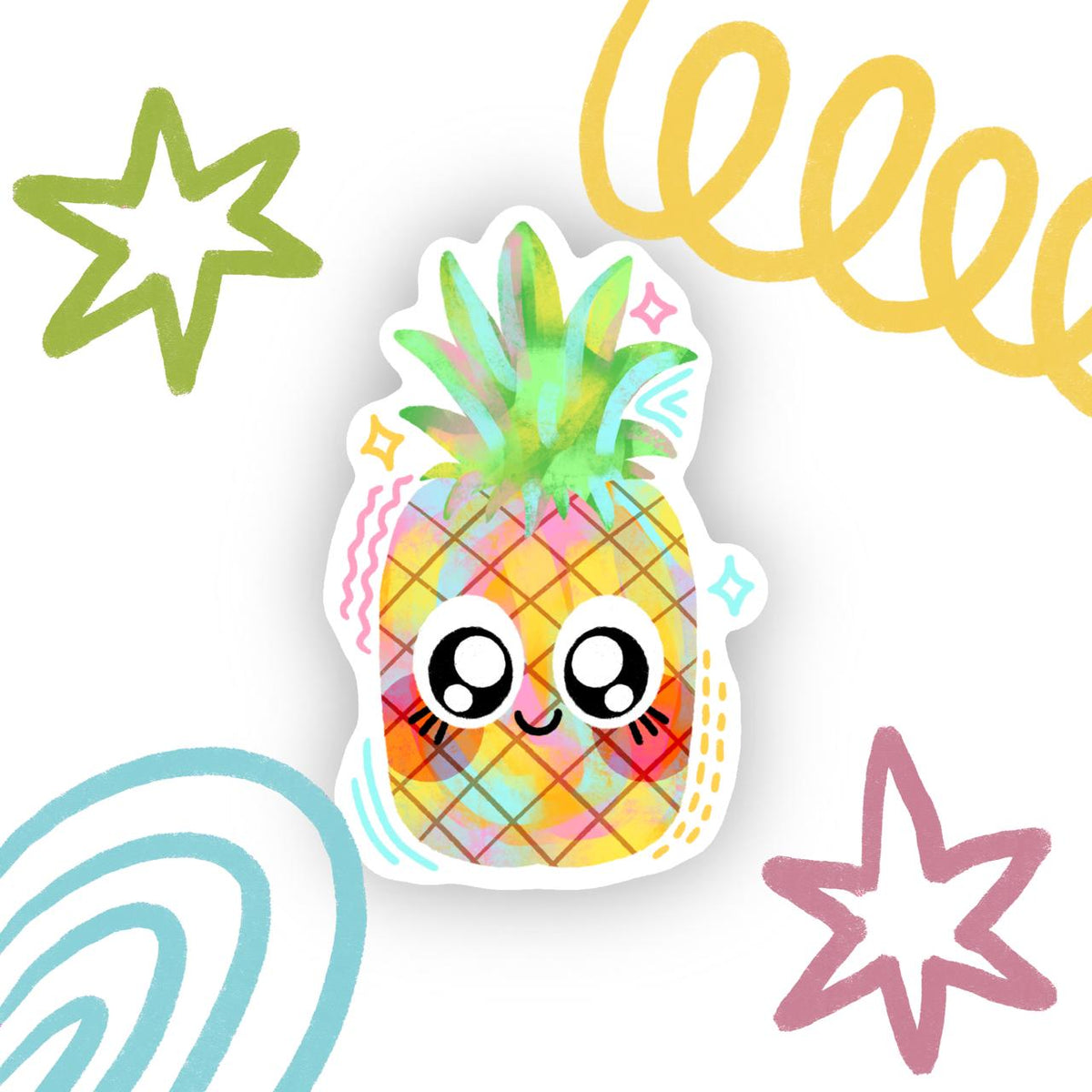 Pineapple Sticker